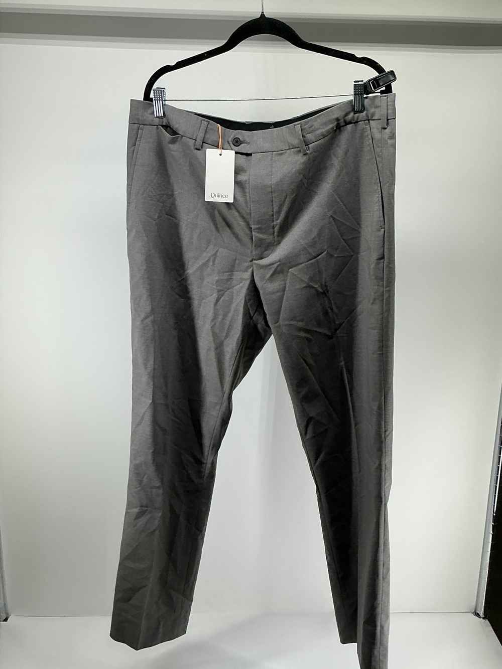 Stretch Wool Dress Pants - Slim Fit